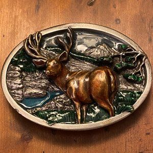 Bergamot Brass Works Vintage Belt Buckle